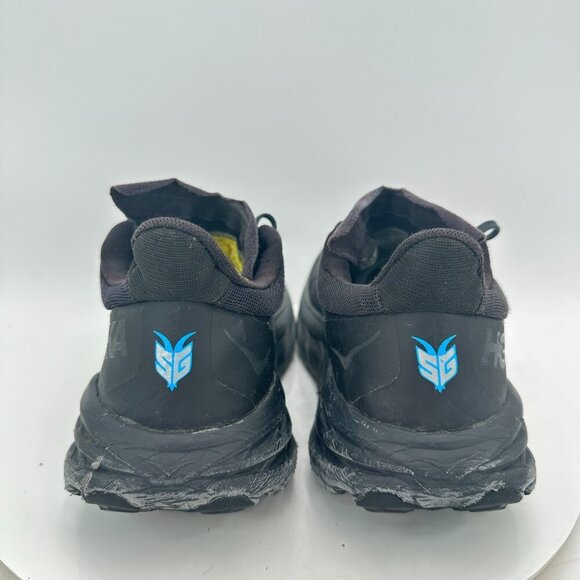 Hoka One One Speedgoat 5 Gore-Tex Low men Size 9.5D 1127912-BBLC Black Shoes - Picture 6 of 14